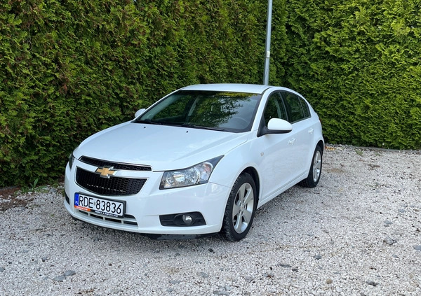 Chevrolet Cruze cena 21900 przebieg: 133000, rok produkcji 2012 z Dębica małe 106